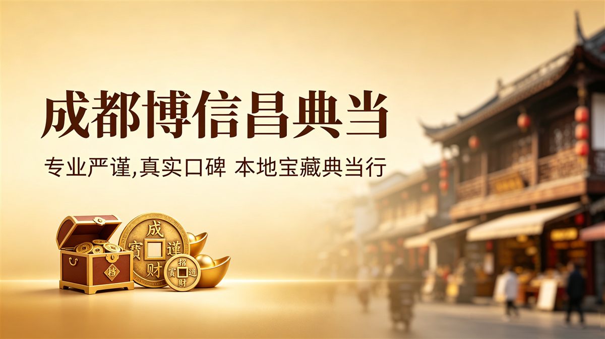 成都抵押贷款-博信昌典当门店
